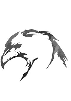 Abstract Eagle Profile Artwork PNG image