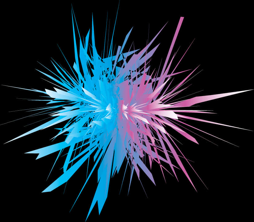 Abstract_ Electric_ Explosion_ Art PNG image