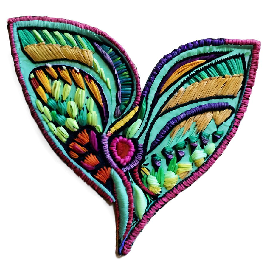 Abstract Embroidery Art Png 06262024 PNG image