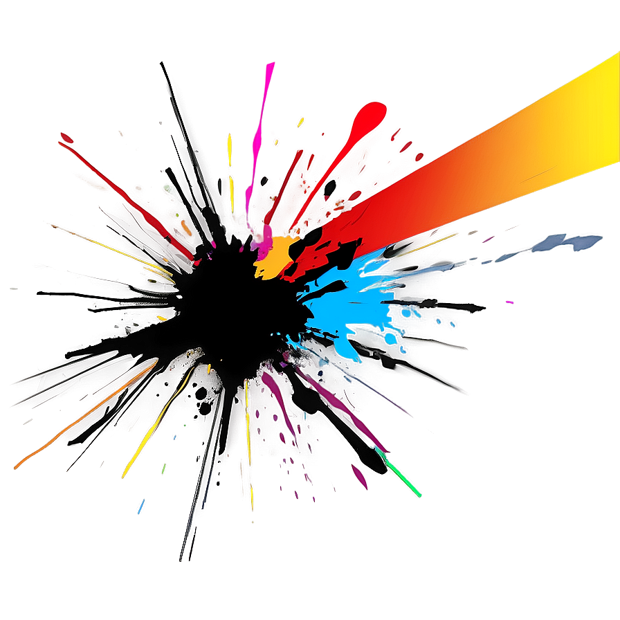 Abstract Expressionism Splatter Png Vgm86 PNG image