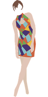 Abstract_ Fashion_ Figure PNG image