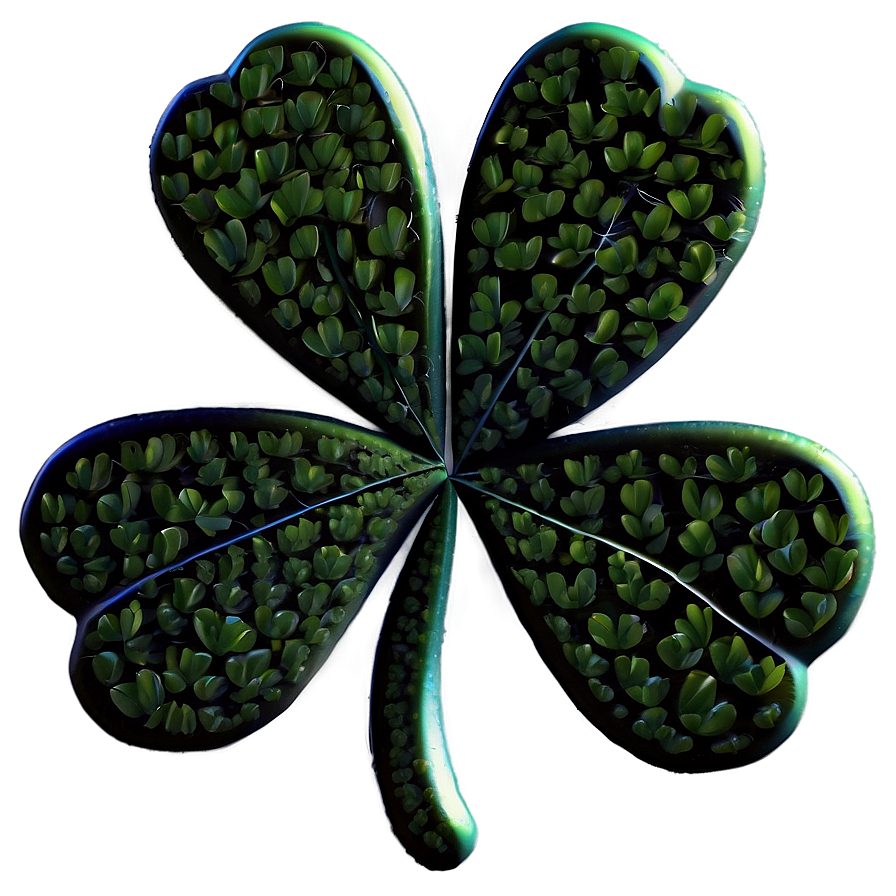 Abstract Four Leaf Clover Png Ouv51 PNG image