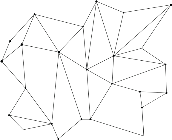 Abstract Geometric Line Art PNG image