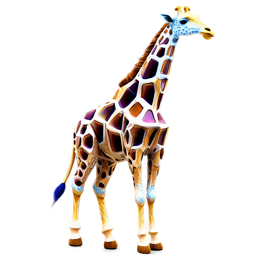 Abstract Giraffe Art Png 29 PNG image