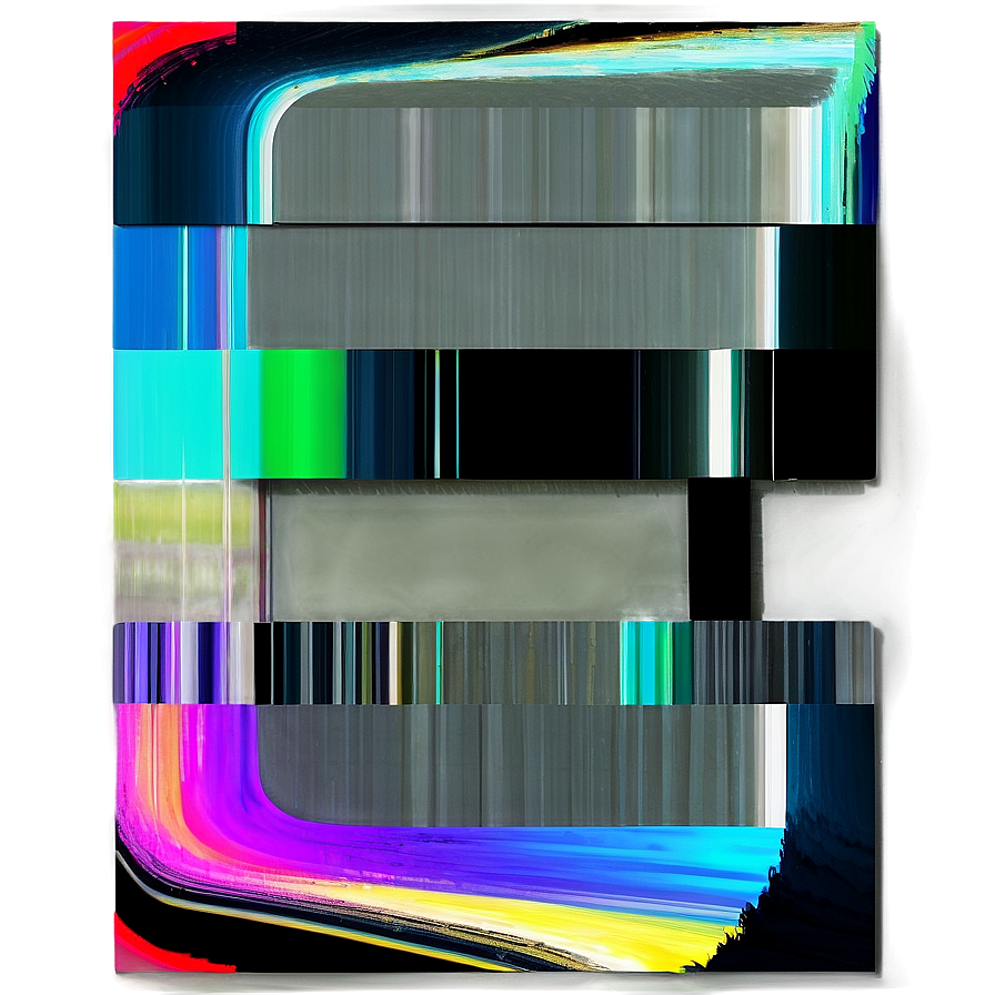 Abstract Glitch Effect Png 97 PNG image