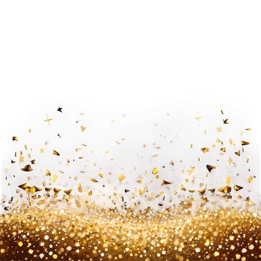 Abstract Gold Sparkle Field Png 06122024 PNG image