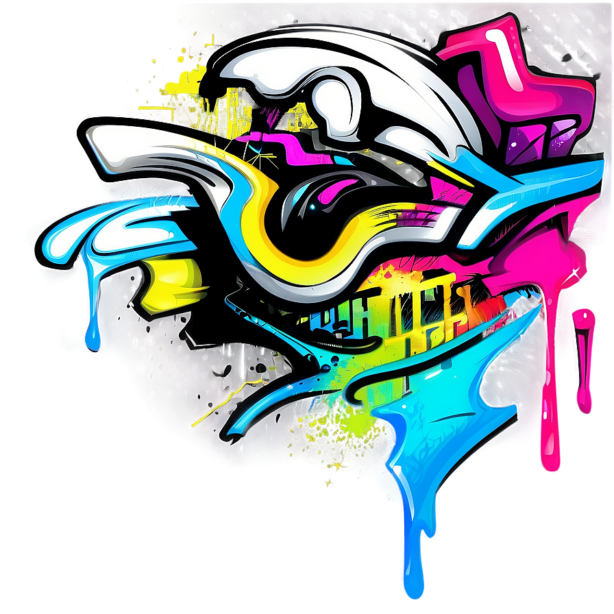 Abstract Graffiti Png 05032024 PNG image