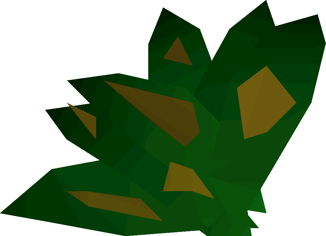 Abstract Green Polygonal Artwork PNG image