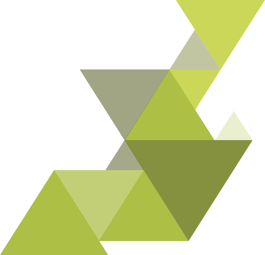 Abstract_ Green_ Triangles_ Artwork PNG image