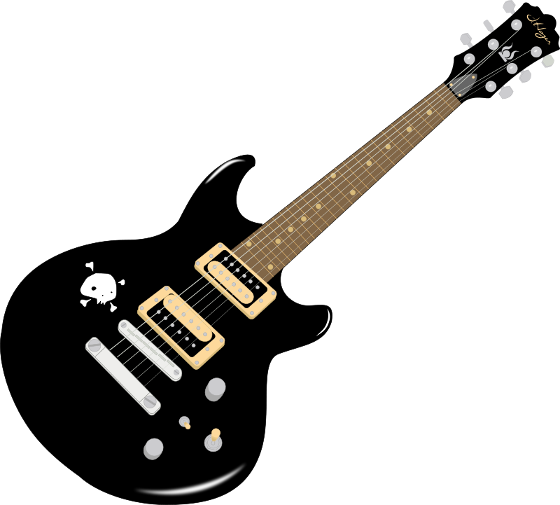 Abstract Guitar Artwork PNG image