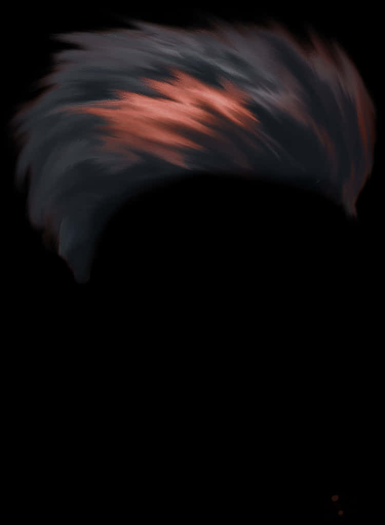 Abstract Hair Swishin Darkness PNG image