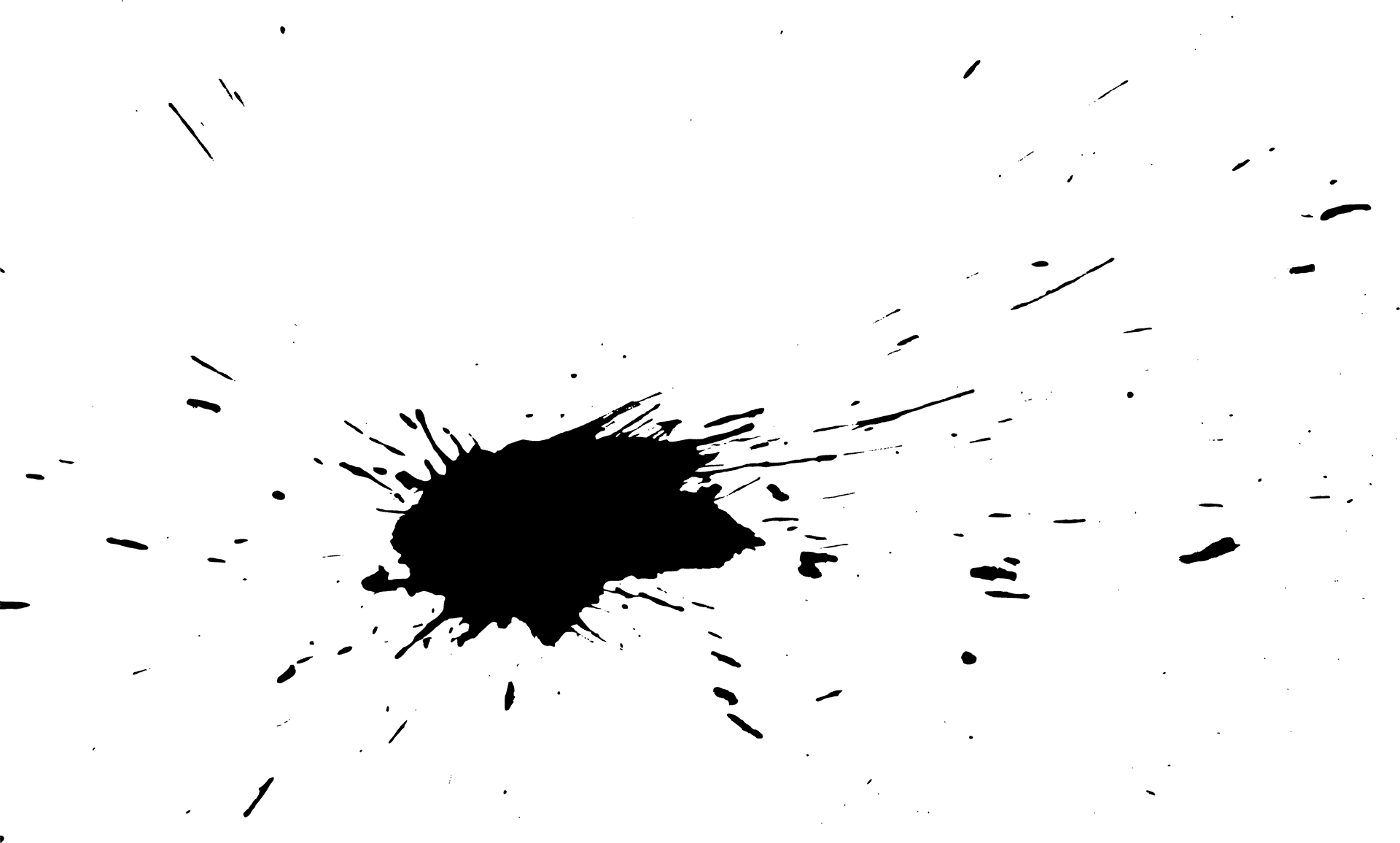 Abstract Ink Splash Vector PNG image