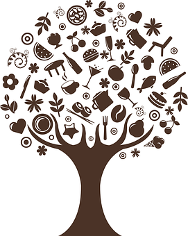 Abstract Life Concept Tree PNG image