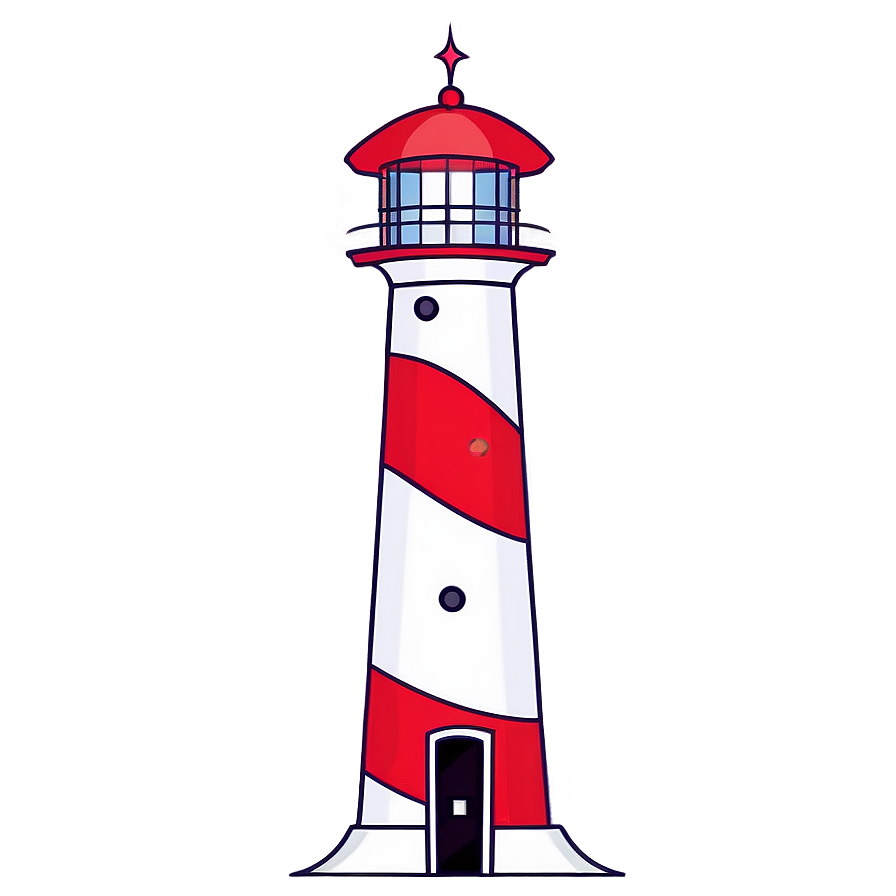 Abstract Lighthouse Png 05242024 PNG image