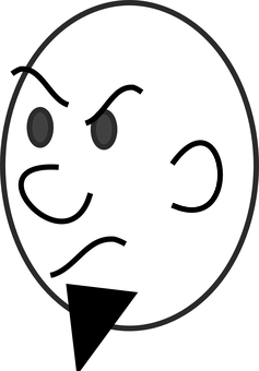 Abstract Minimalist Pacman Design PNG image