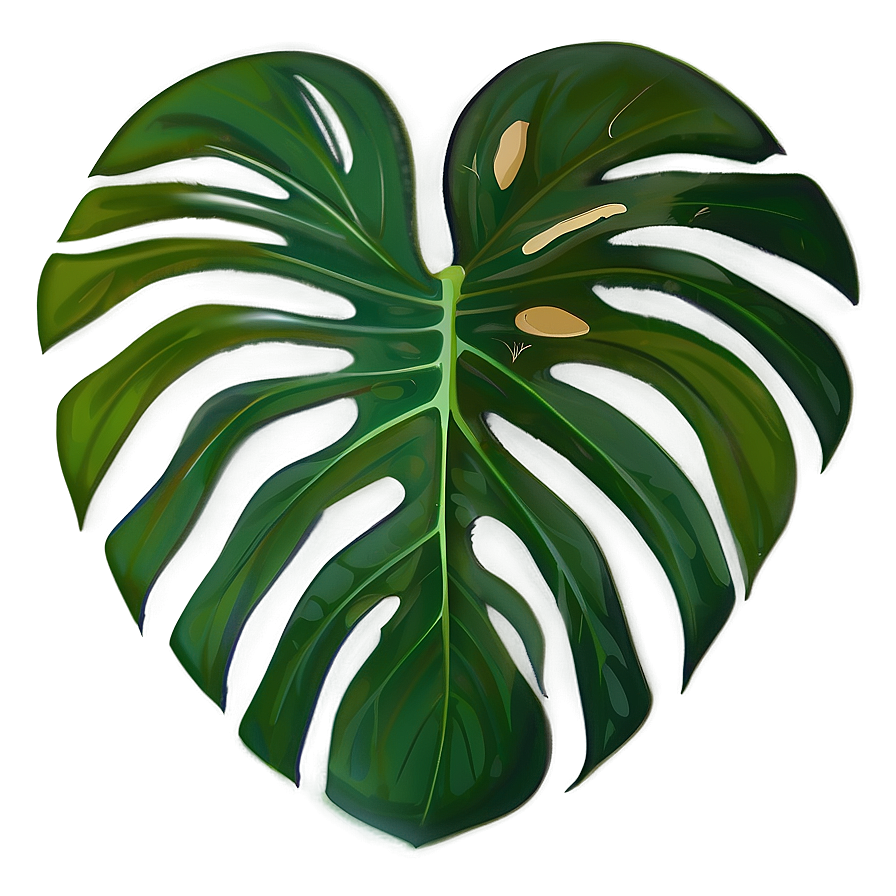 Abstract Monstera Art Png Rwy PNG image