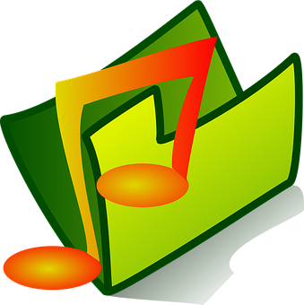 Abstract Music Note Icon PNG image