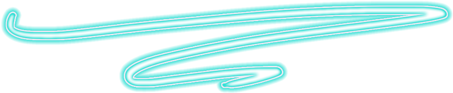 Abstract Neon Line Art PNG image