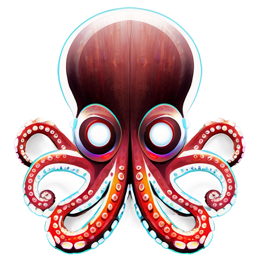 Abstract Octopus Design Png Gst PNG image