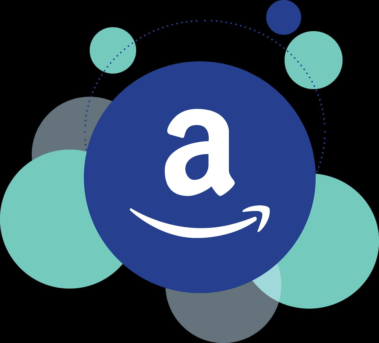 Abstract Online Marketplace Logo PNG image