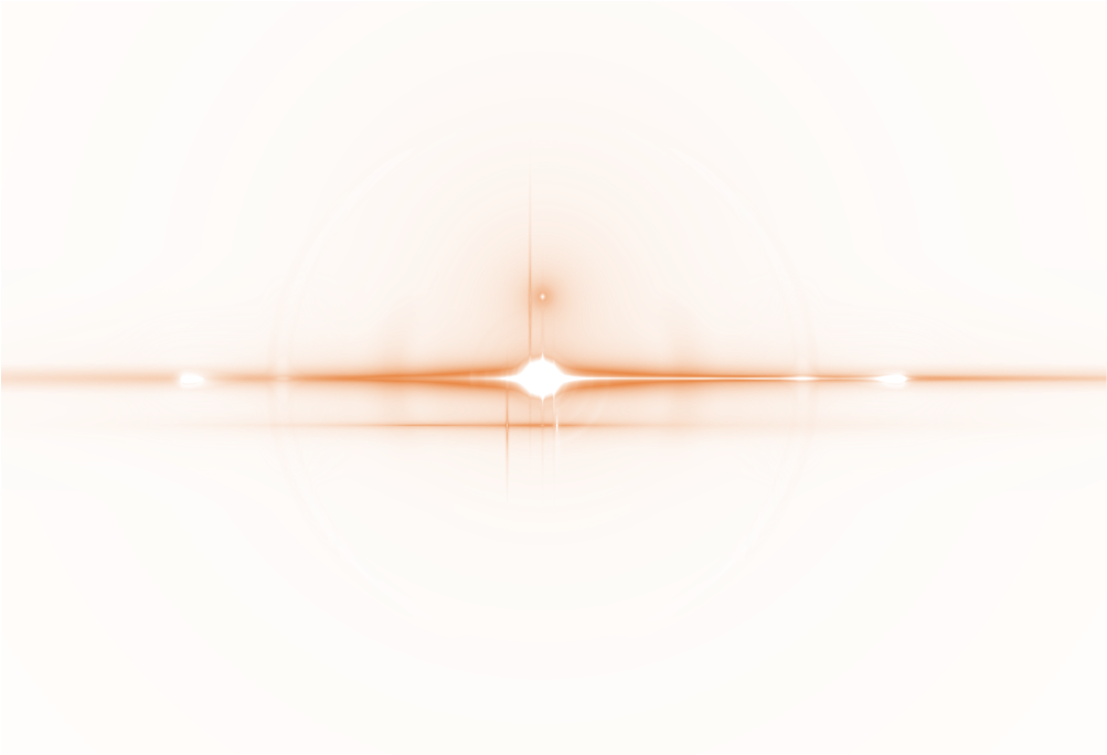 Abstract Orange Light Reflections PNG image
