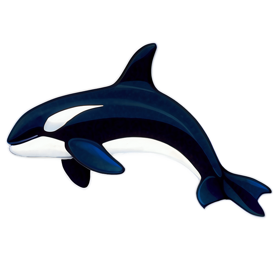 Abstract Orca Whale Art Png Iig PNG image