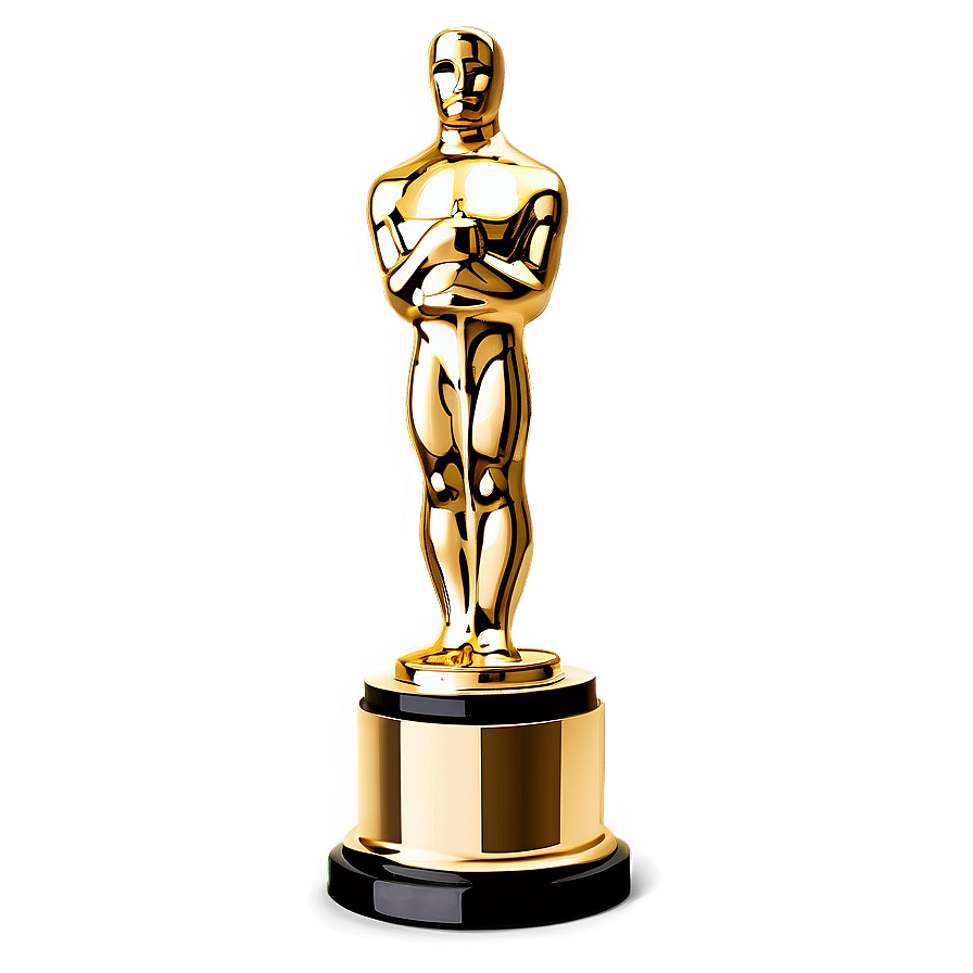 Abstract Oscar Trophy Png 06202024 PNG image