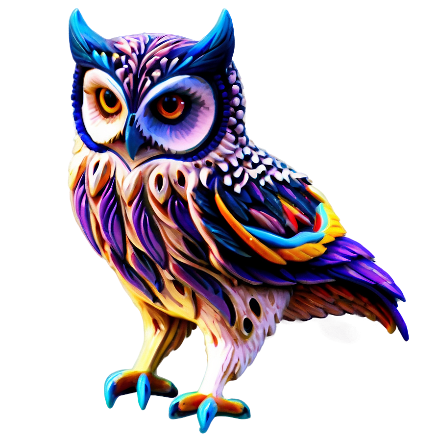 Abstract Owl Png Edm93 PNG image