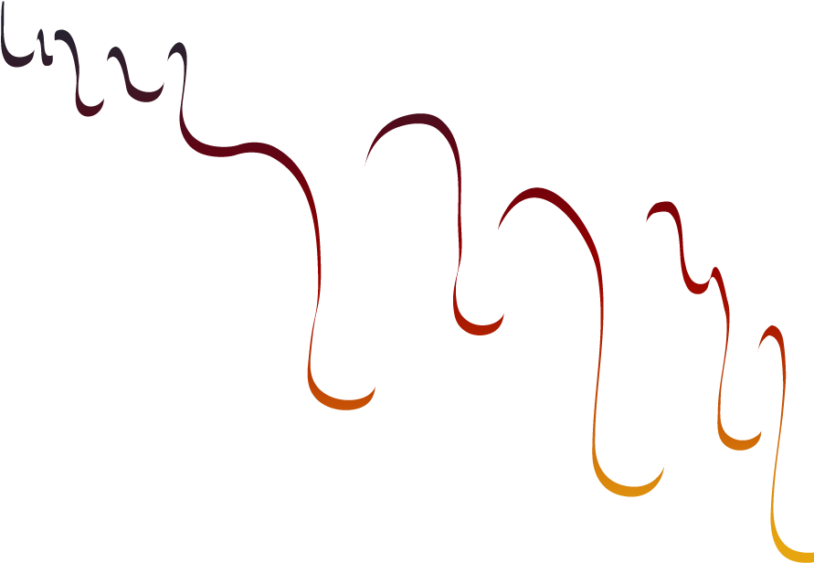 Abstract Paint Drip Design PNG image