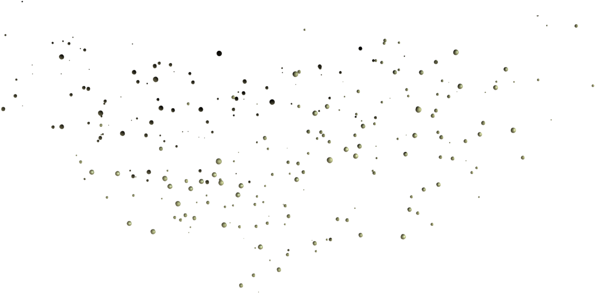 Abstract Particle Dispersion PNG image