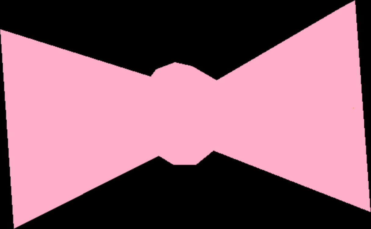 Abstract Pink Bow Shape PNG image