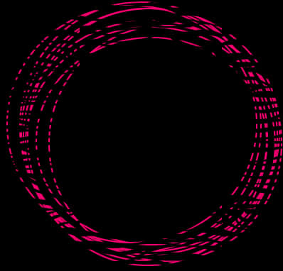 Abstract Pink Circle Pattern PNG image