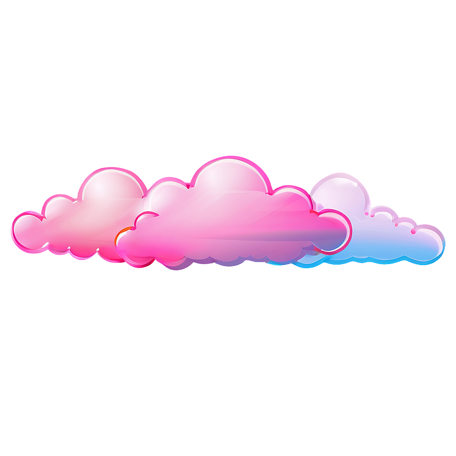 Abstract Pink Clouds Png 06252024 PNG image