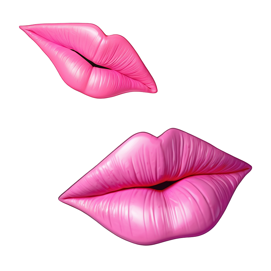 Abstract Pink Lips Artwork Png Yan37 PNG image