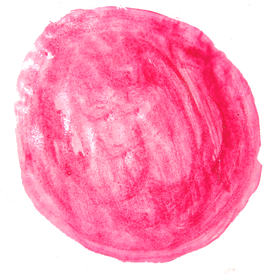 Abstract Pink Watercolor Circle PNG image