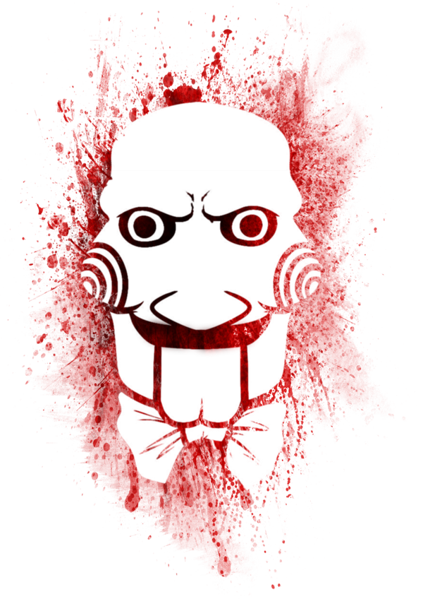 Abstract Puppet Splatter Art PNG image