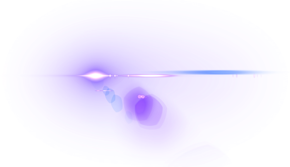 Abstract Purple Lens Flare PNG image