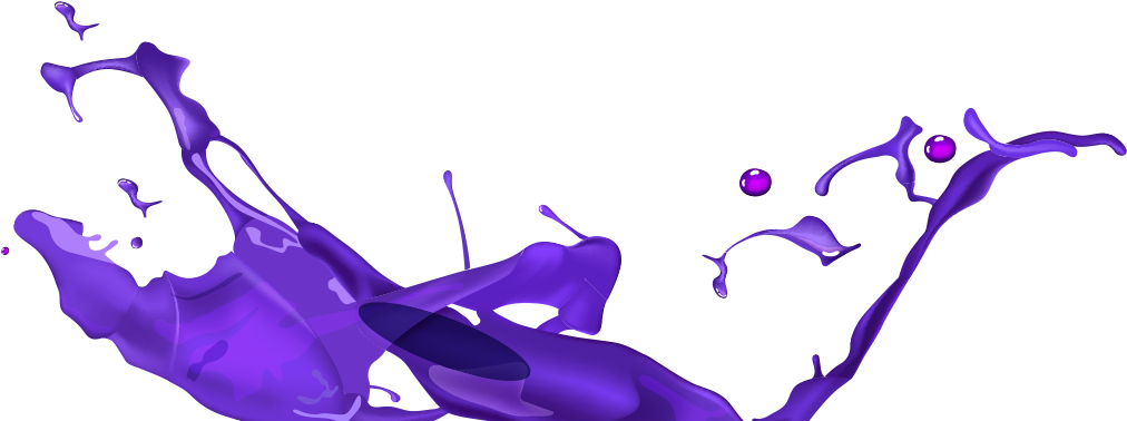 Abstract Purple Splash Art PNG image