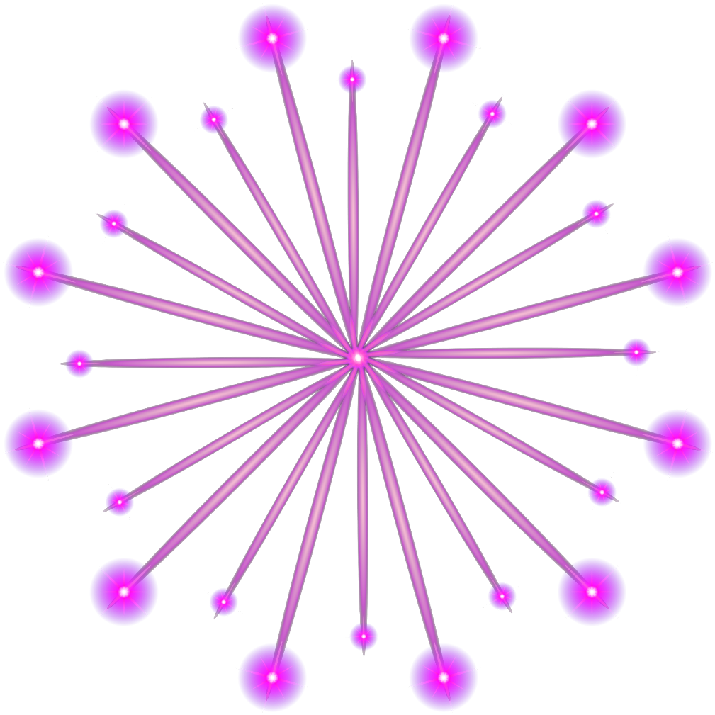 Abstract Purple Starburst Pattern PNG image