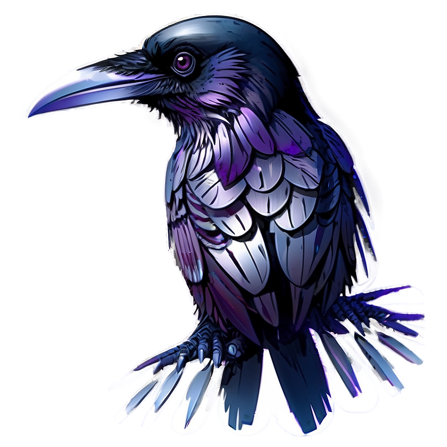 Abstract Raven Png 05062024 PNG image