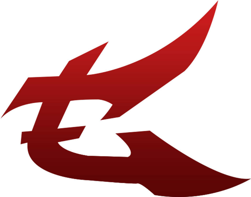 Abstract Red Eagle Logo PNG image