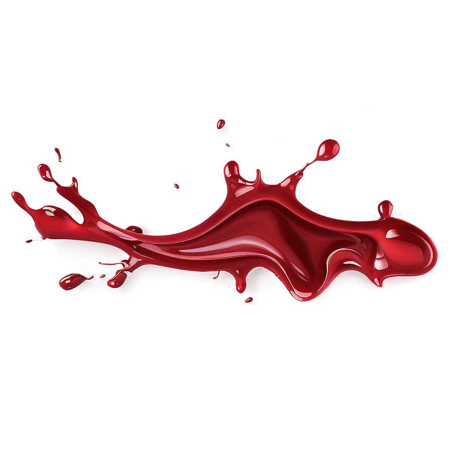 Abstract Red Paint Splash Png 96 PNG image