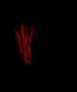 Abstract Red Scar Like Designon Black Background PNG image