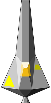 Abstract Rocket Icon PNG image