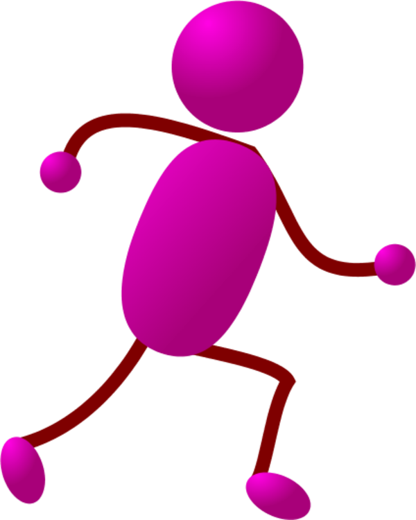 Abstract Running Figure Illustration.png PNG image