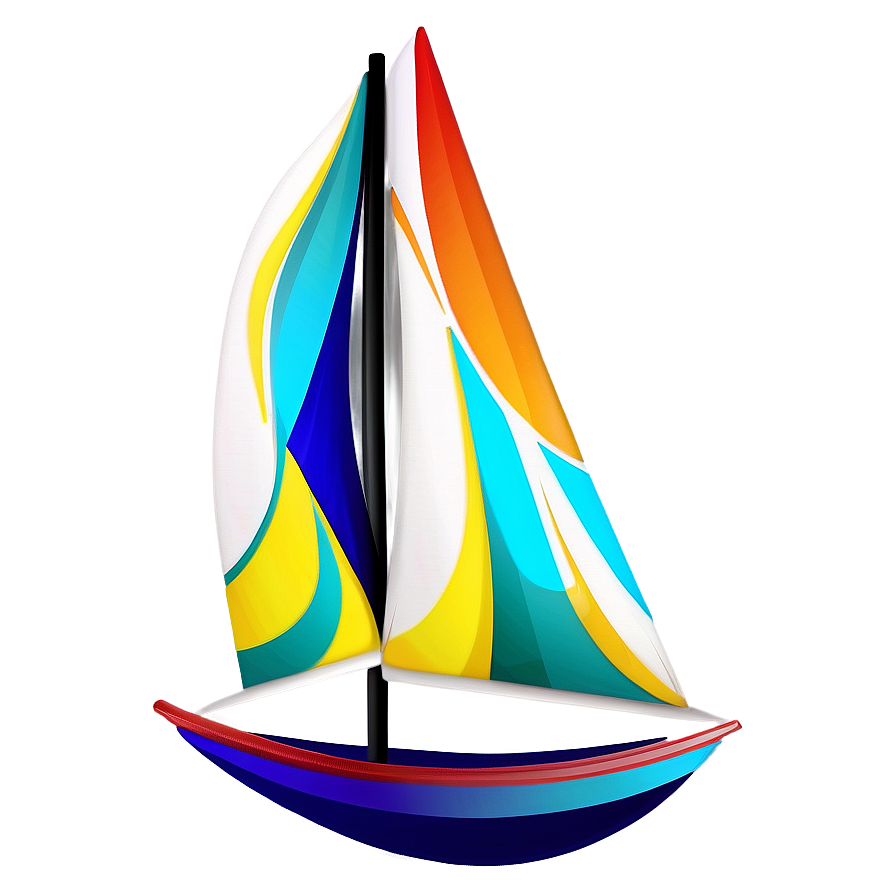 Abstract Sailboat Art Png 55 PNG image