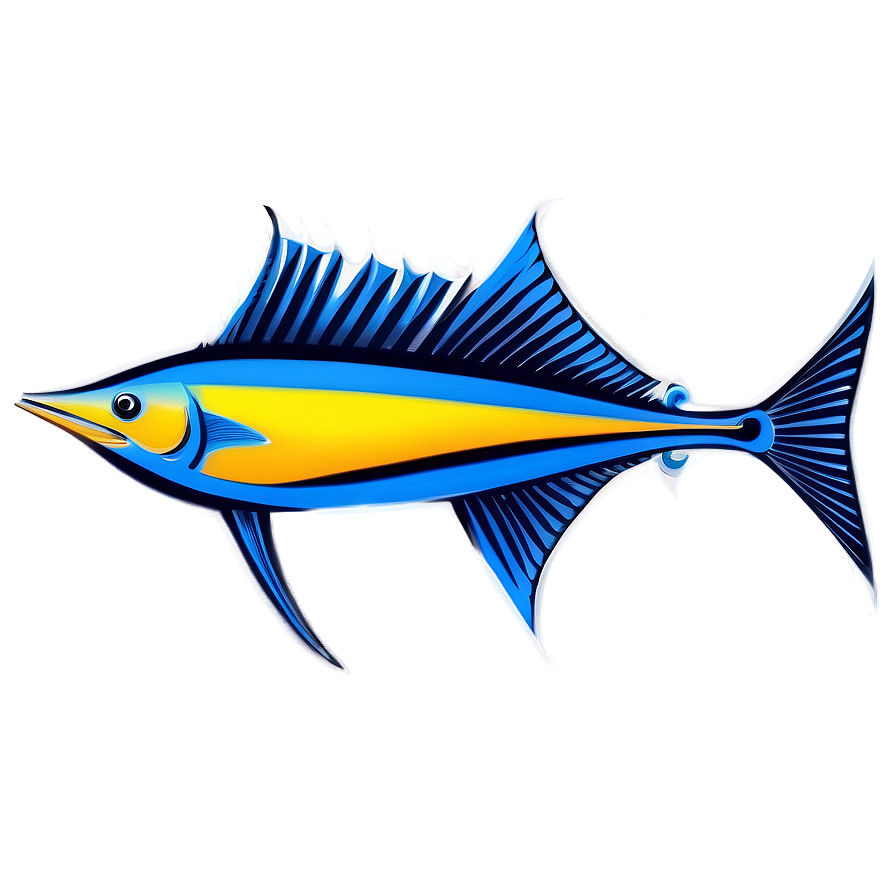 Abstract Sailfish Image Png 19 PNG image