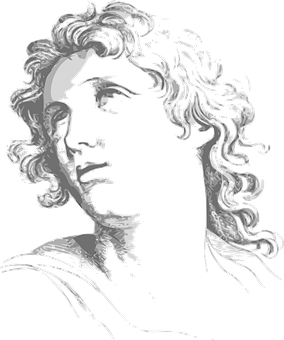 Abstract Silhouette Profile PNG image