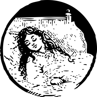 Abstract Silhouette Profile PNG image