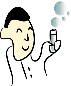 Abstract Smiley Faceand Bubbleson Black Background PNG image